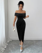 SS Elegant Dress Black