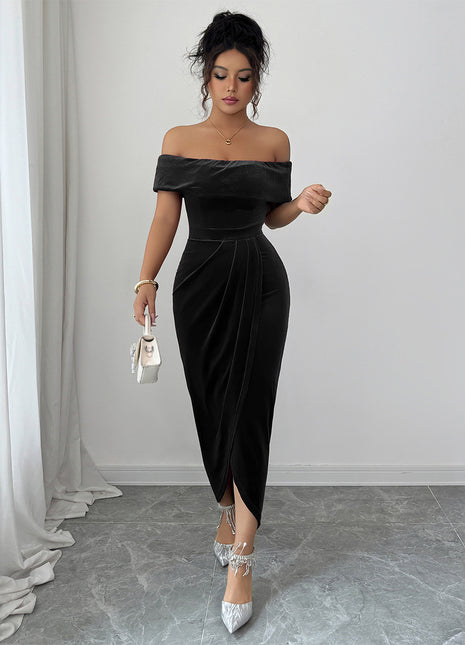 SS Elegant Dress Black