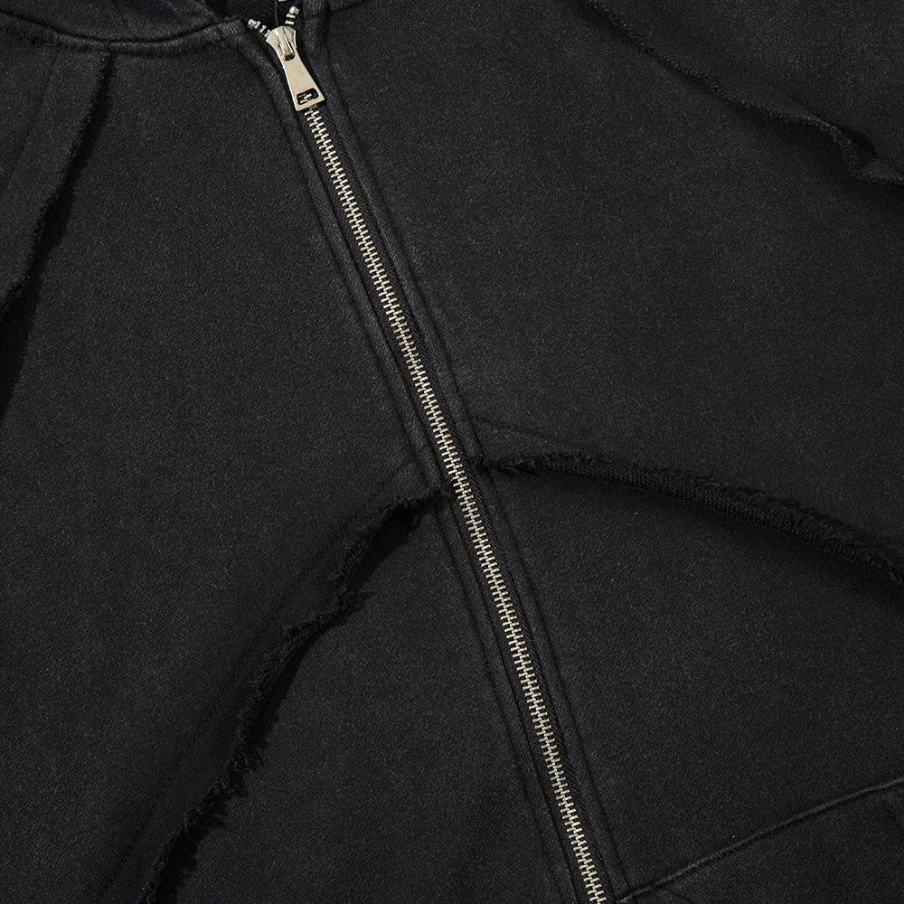 Men's Stitching Edging Hoodie