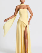 SS Evening Dress Yellow