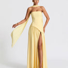 SS Evening Dress Yellow