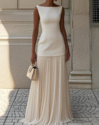 SS Event Dress White