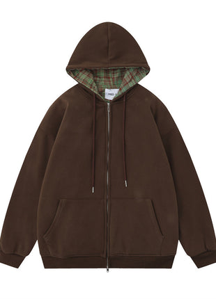 SS Men's Hoodie Brown