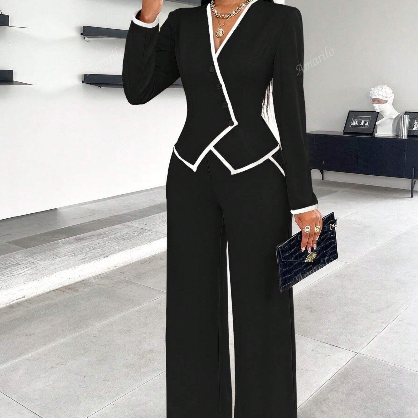 SS Single Suit Black