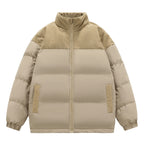 Winter Male New Cotton Thick Padded Coat Khaki H