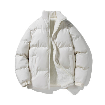 Lambswool Lining Cotton-padded Jacket