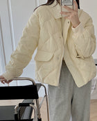 SS Padded Jacket Apricot One size