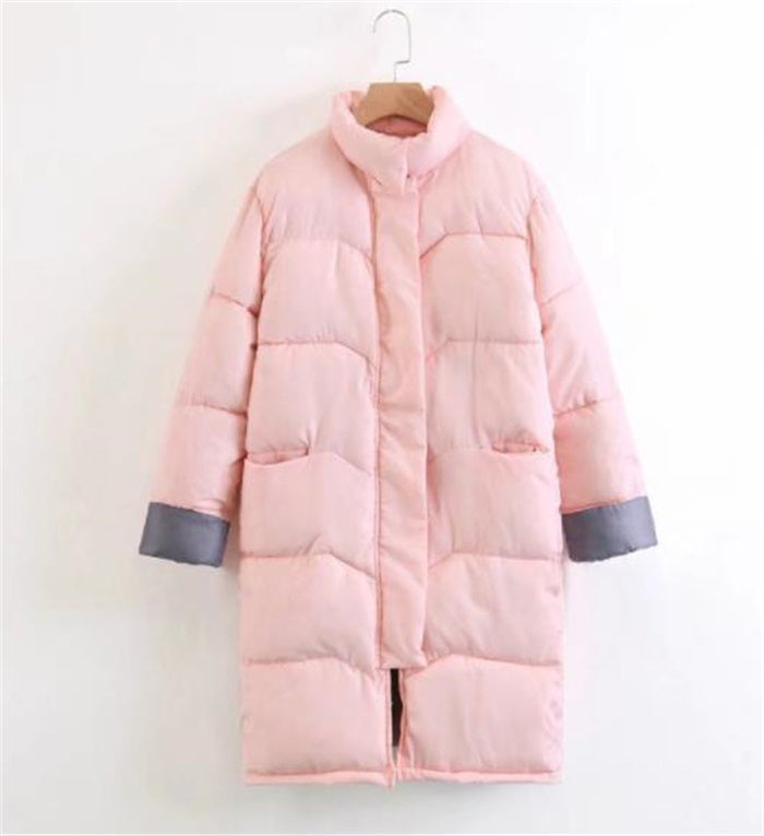 Cotton Padded Winter Jacket Pink