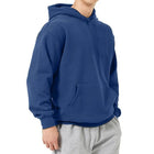 Men's Drop-shoulder Sleeve Hoodie Blue