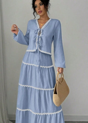 SS Women’s Set Light blue