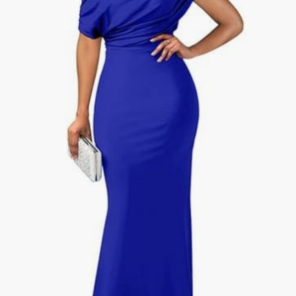 Tight Long Formal Party Dress Blue
