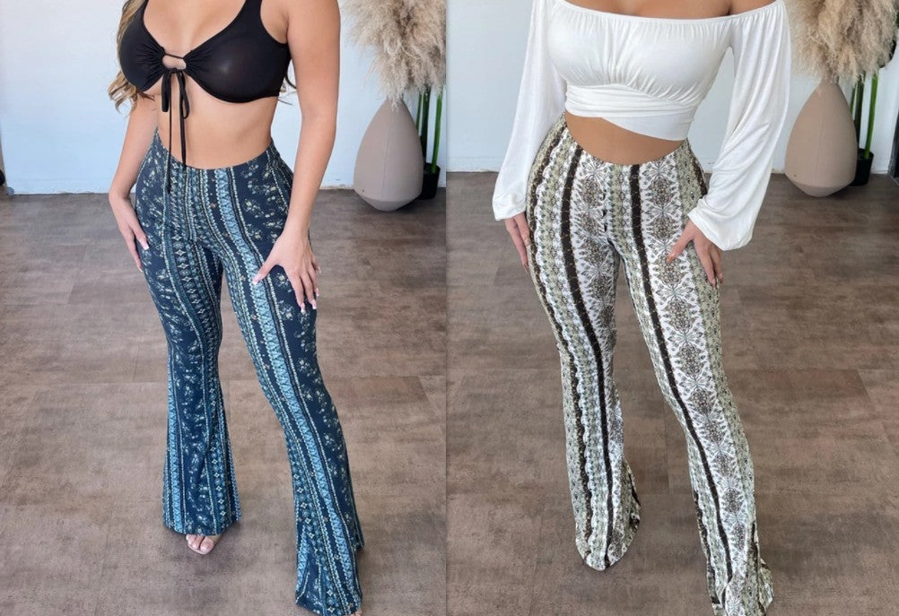 SS Elastic Tight Pants Set