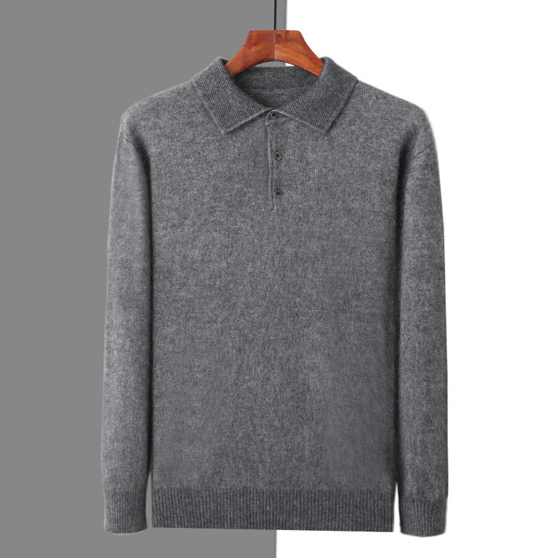 SS Mink Velvet Sweater Dark Gray