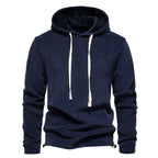 Men's Autumn And Winter Sweater Navy Blue
