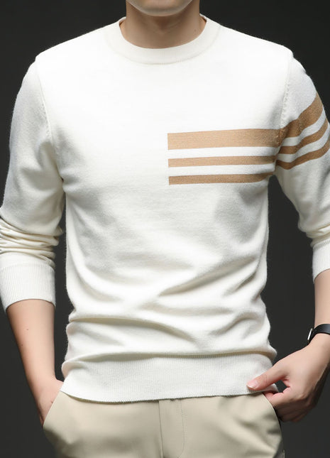 SS Men's Pullover White