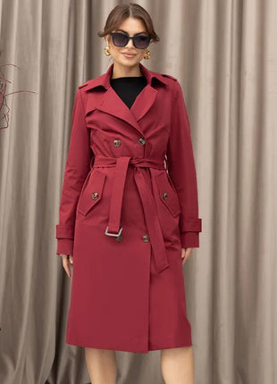 SS Classic Style Lace-up Coat