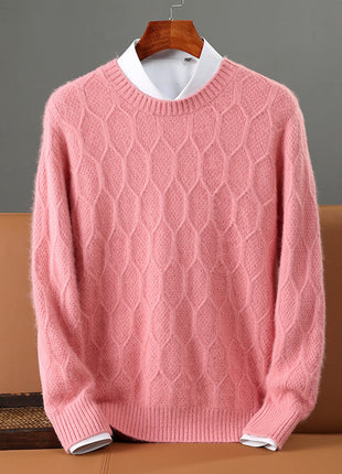 SS base Sweater Leather Pink