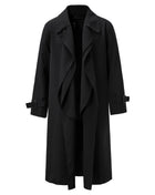 SS Men's Trench Coat Black