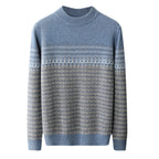 Men's Pure Wool Sweater Casual