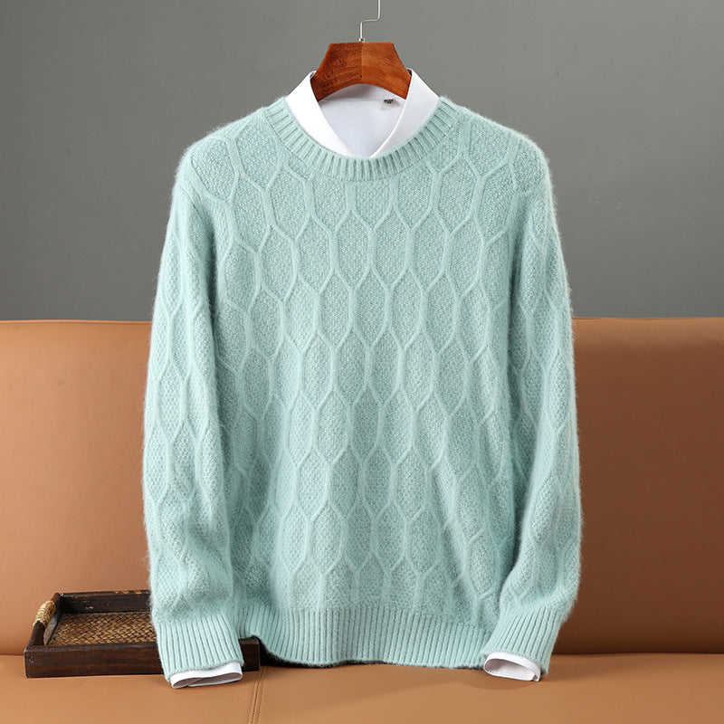 Pullover Knitted base Sweater Mint Green