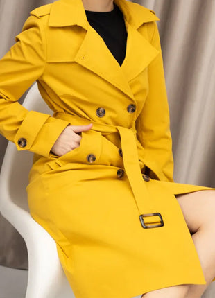 SS Classic Style Lace-up Coat