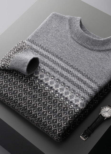 SS Pure Wool Sweater Gray