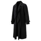 Men's Loose Cloak Mid-length Trench Coat