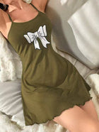 Women's Hot Sale Summer Pajamas Army green