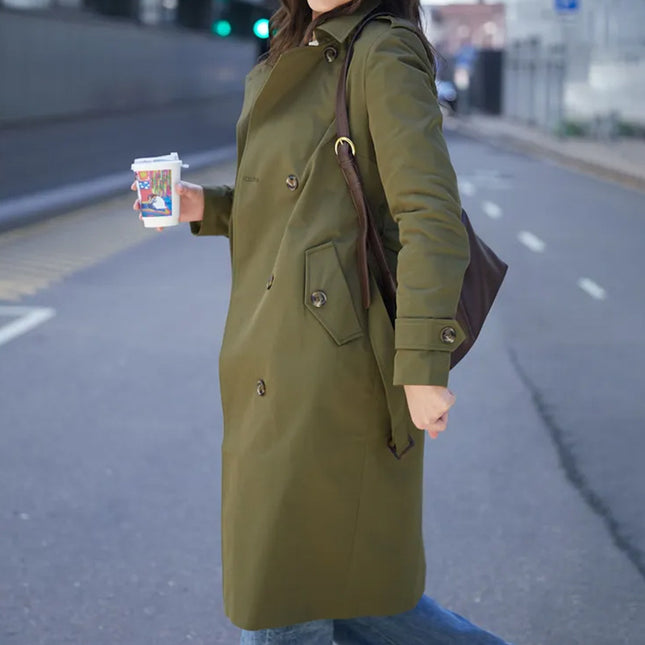 SS Classic Style Lace-up Coat