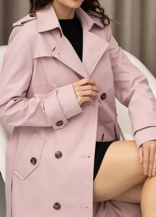 SS Classic Style Lace-up Coat