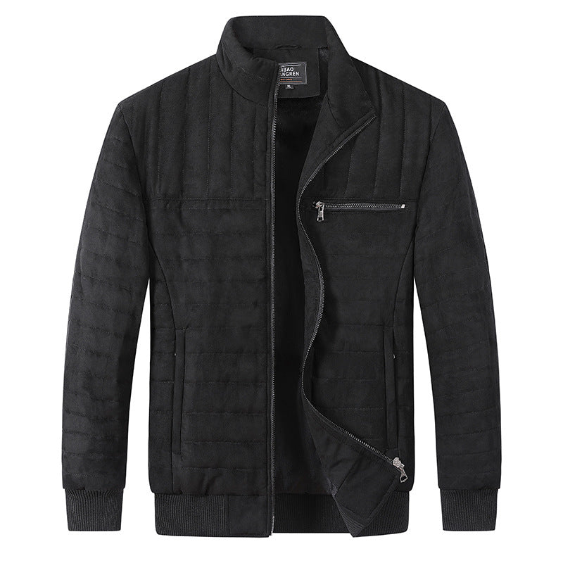 Men's Cotton-padded Jacket Thermal Black