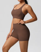 SS Yoga Set Brown