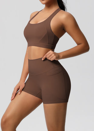 SS Yoga Set Brown