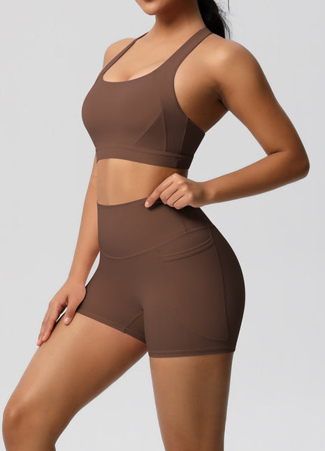SS Yoga Set Brown