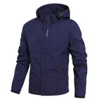 Men's Windproof Outdoor Thin Jacket Navy Blue