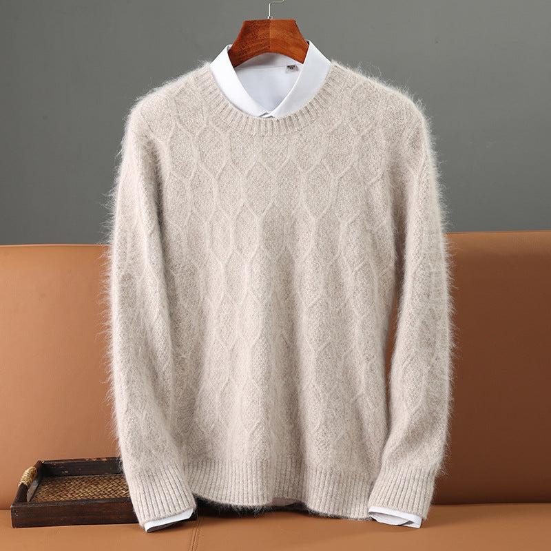 Pullover Knitted base Sweater Light Camel