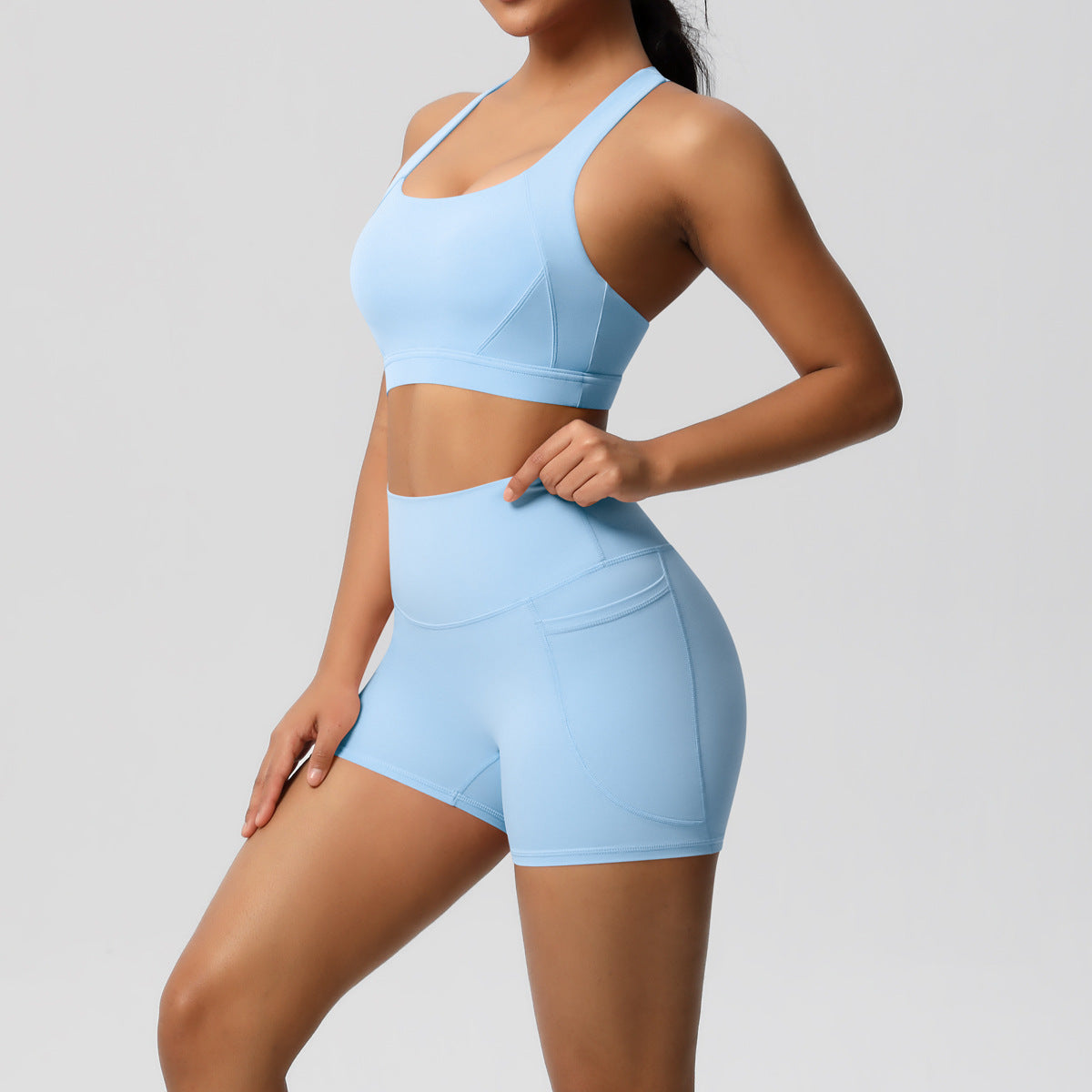 SS Yoga Set lake blue