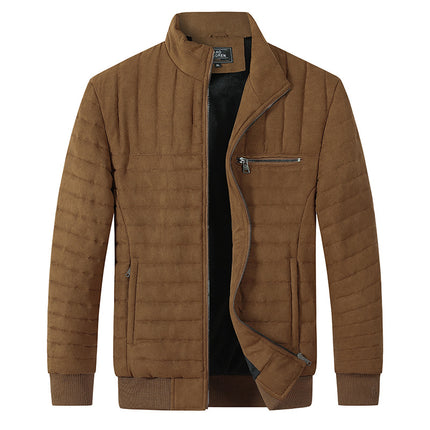 Men's Cotton-padded Jacket Thermal Khaki