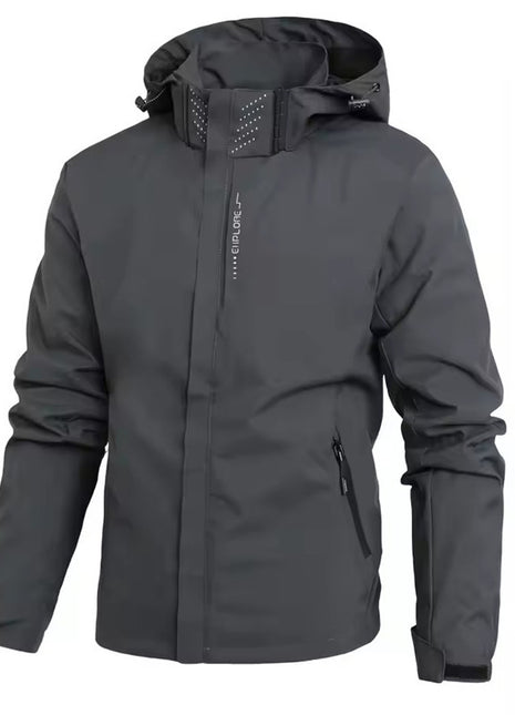 SS Men's Windproof Jacket Gray