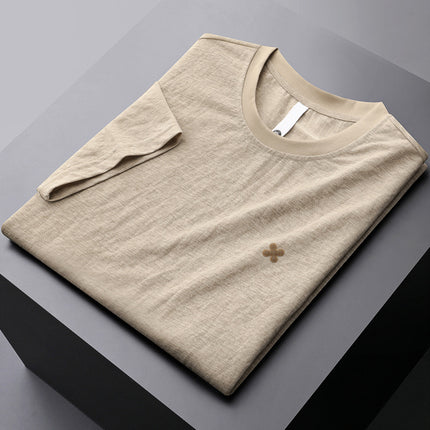 Breathable T-shirt Men's Apricot