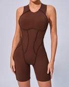 SS Sport Jumpsuit Brown