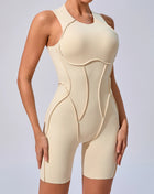 SS Sport Jumpsuit Beige