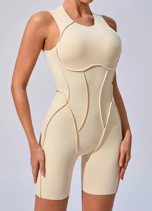 SS Sport Jumpsuit Beige