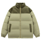 Winter Male New Cotton Thick Padded Coat Green