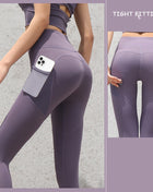 SS Gym Leggings Tomato Purple