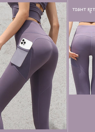 SS Gym Leggings Tomato Purple