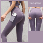 SS Gym Leggings Tomato Purple