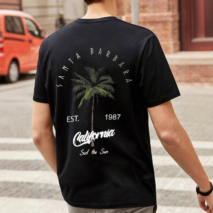 Men's All-matching Fashion Casual Top black