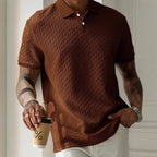 Men's Polo Collar Short-sleeved Shirt