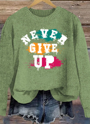 SS Women's Sweater Green